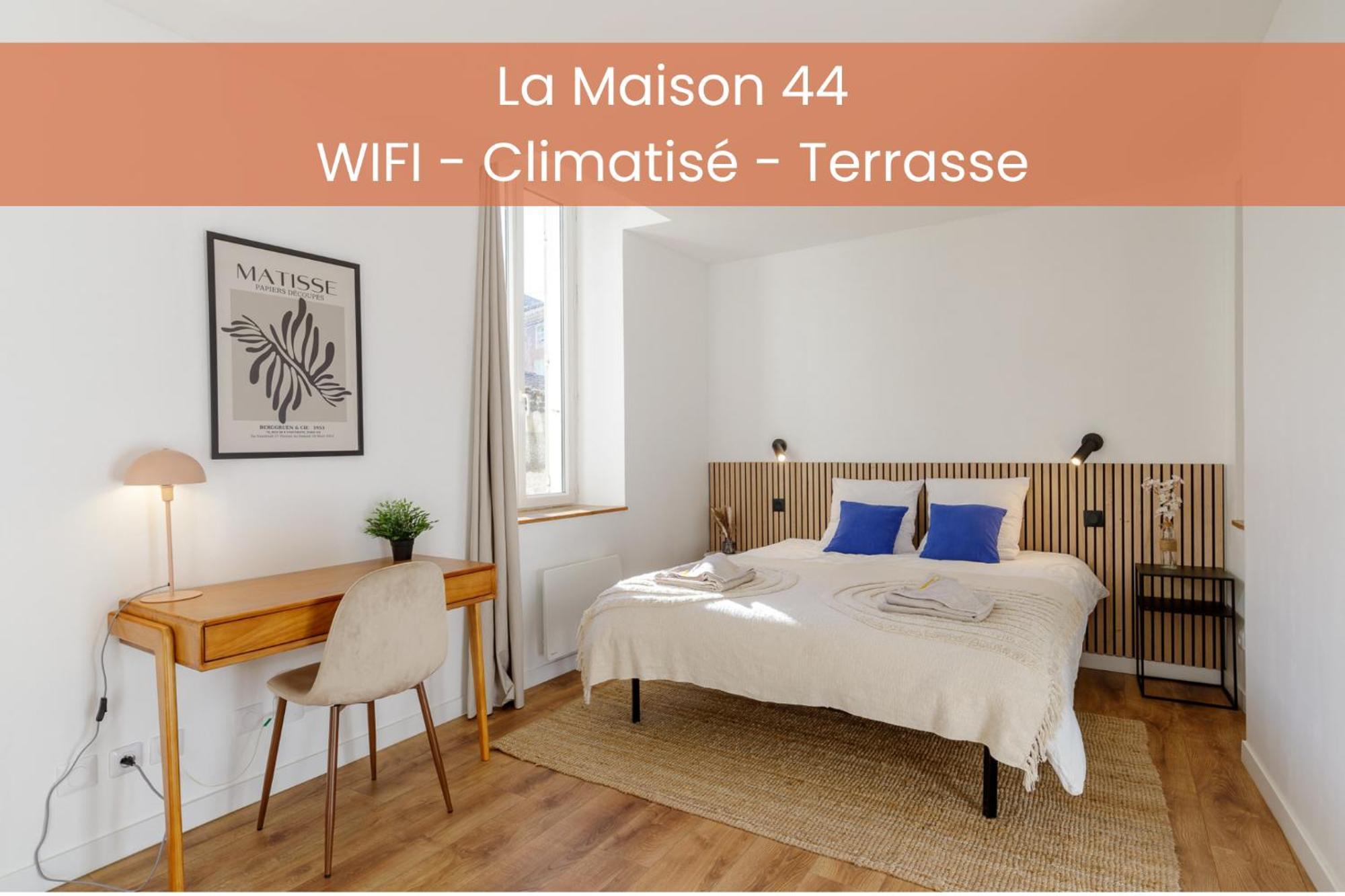 La Maison 44 - T2 - Clim, Terrasse, Garage, Via Rhona Montélimar エクステリア 写真